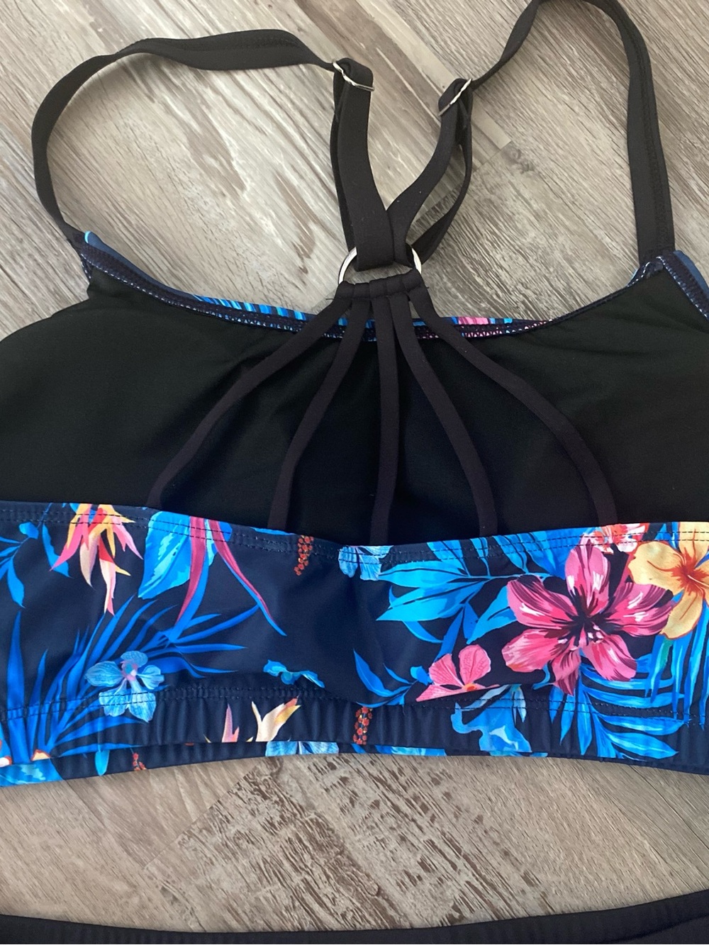 Aqua Eve Woman's 3 Piece Floral Tankini Swimsuit, Swim Boy Shorts, XL - Picture 9 of 15